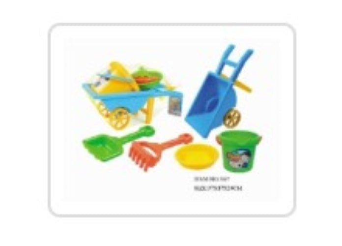 Beach Toys Wheelbarrow Set