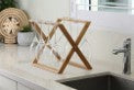 Bamboo 8  Wine Glass Drainer