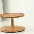 Bamboo 2 tier Turntable