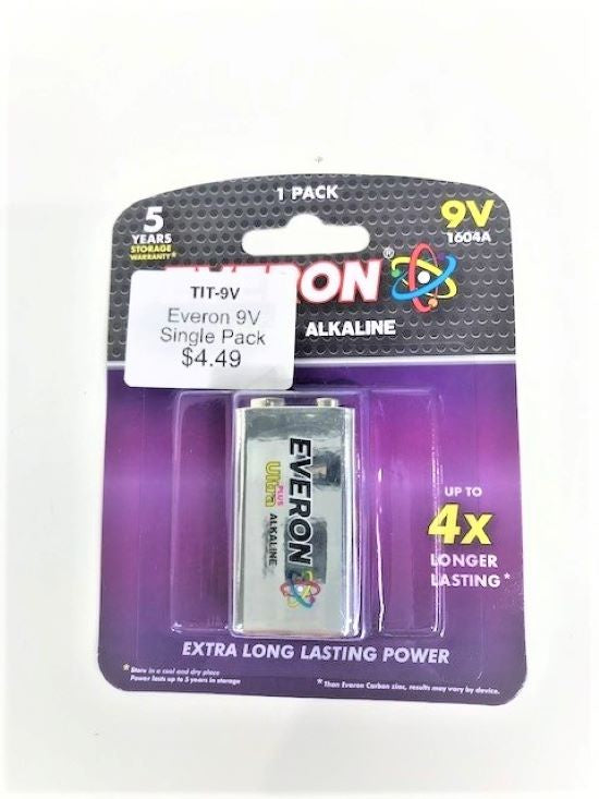 Everon 9V Single Pack