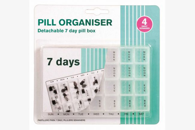 Pill Box Organizer 7 Days