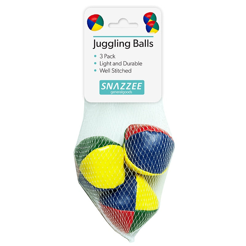 Snazzee Juggling Balls 3 Pk
