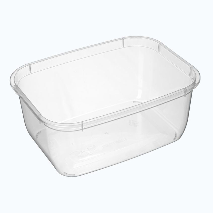 BonWare™ PP Rectangular Food Storage Container, 1200ml, Single