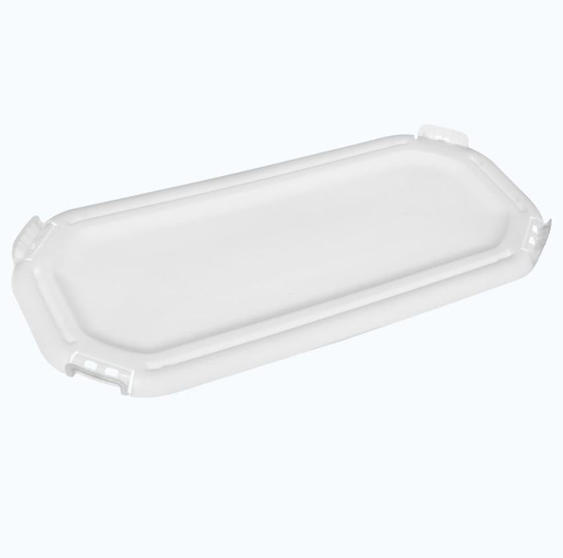 BonsonTE™ PP Rectangular Lid for Tamper Evident 5L Ice Cream Containers Sleeve of 10