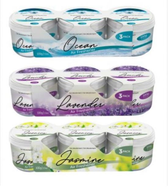 Air freshener gel 3pk 100g