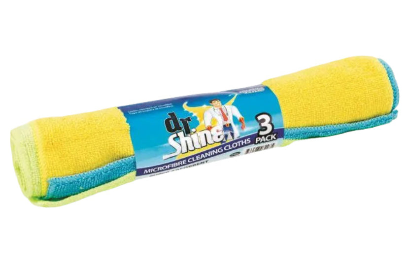 Cleaning Cloth Microfibre 3pk