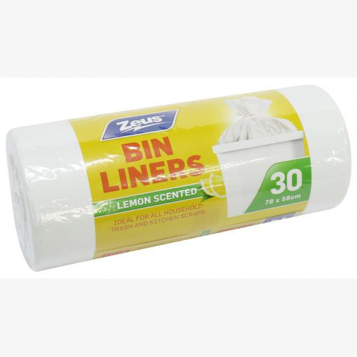 Bin Liners Tidy Scented 40 Lit 78X58cm 30Pk