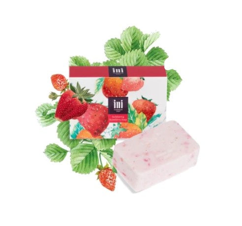 NZ Handmade Berry Soap Strawberry 120g