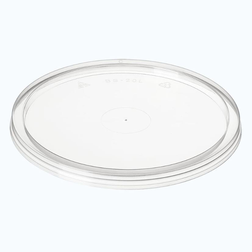 BetterSelection™ PP Flat Lids for Round Container, Single
