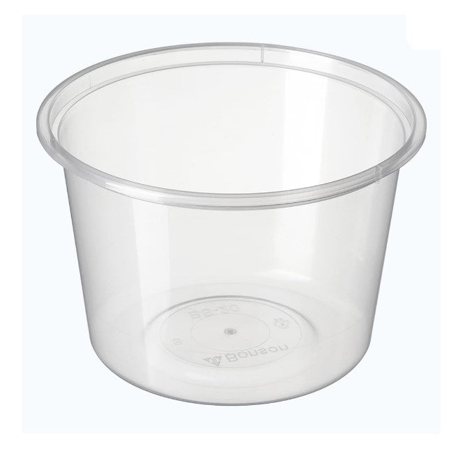 BetterSelection™ PP Round Container 530ml Sleeve of 50