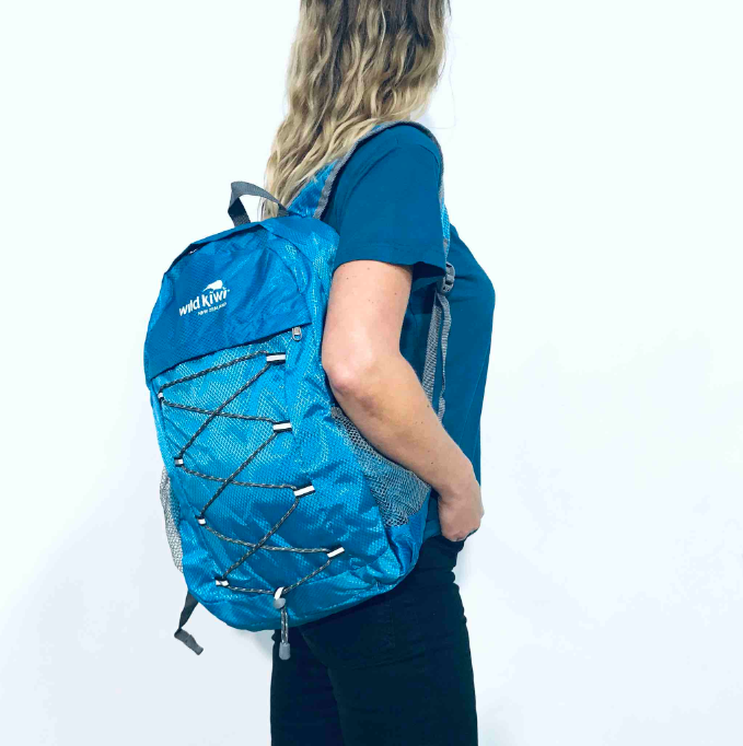 Packable Backpack - Blue
