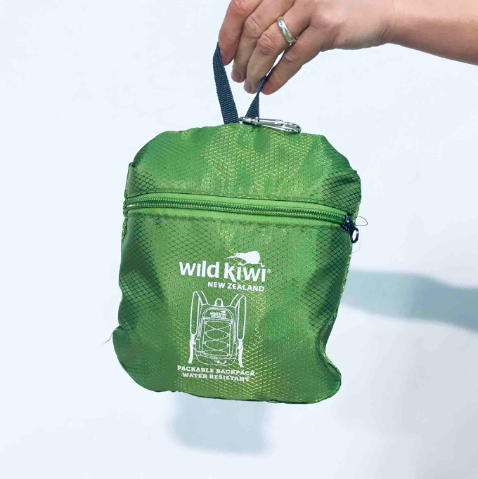 Packable Backpack - Green