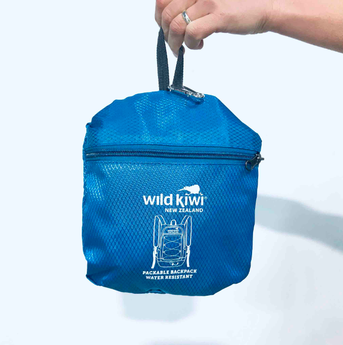 Packable Backpack - Blue