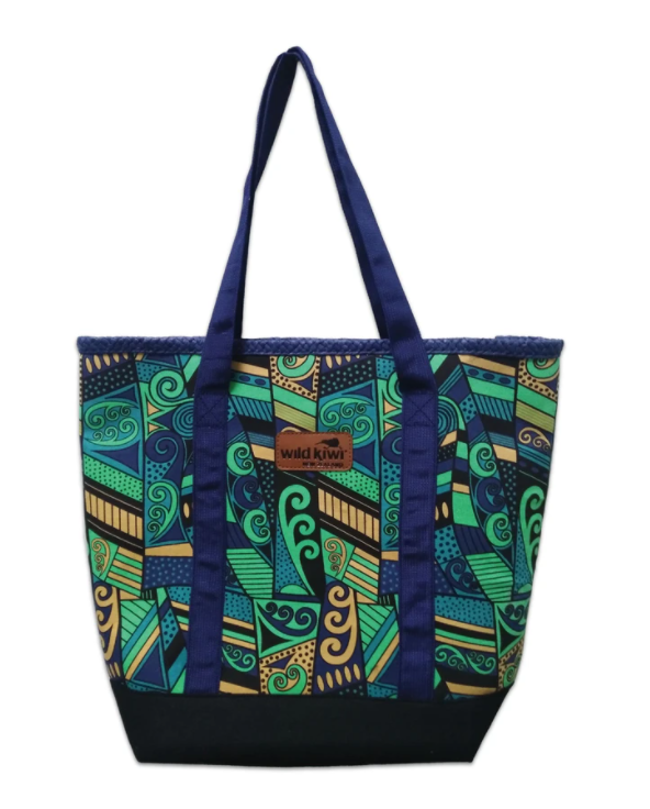 Beach Bag, Wild Kiwi, Koru