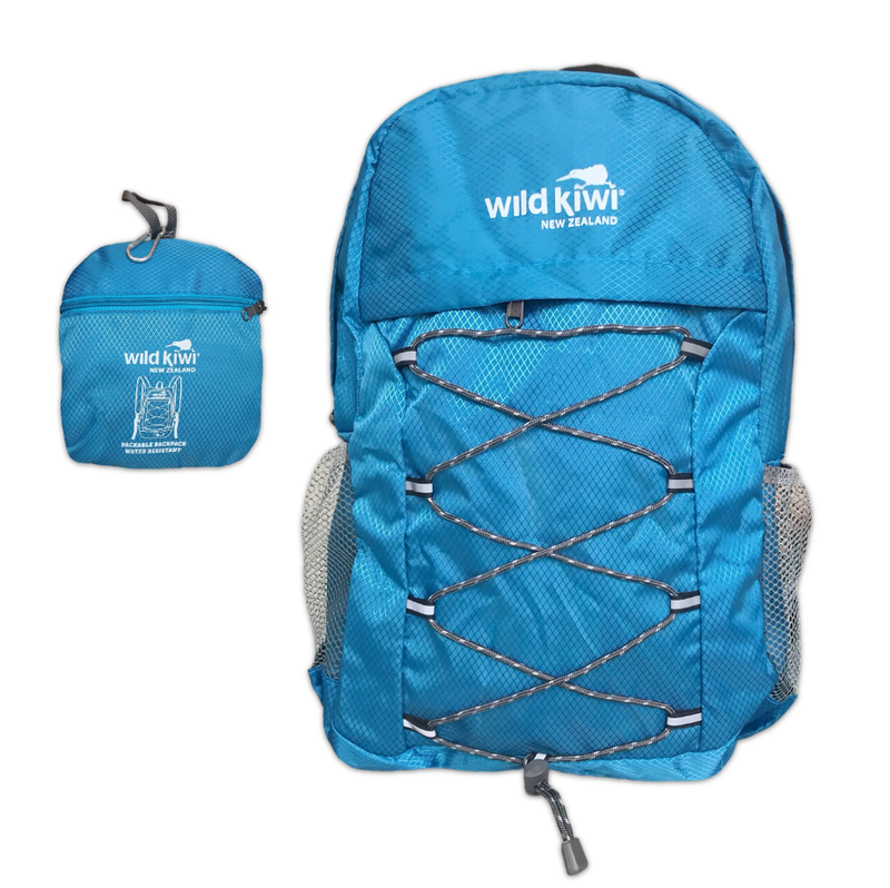 Packable Backpack - Blue