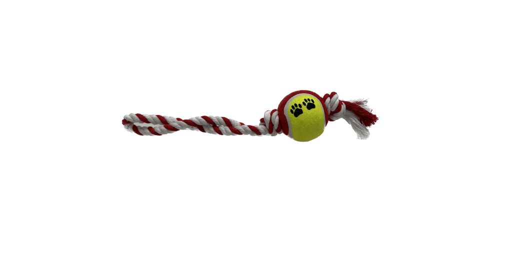 Knot Rope With Tennis Ball