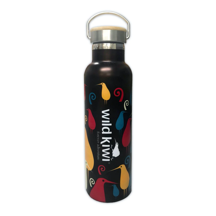 WK Vacuum Bottle - Blk Kiwi