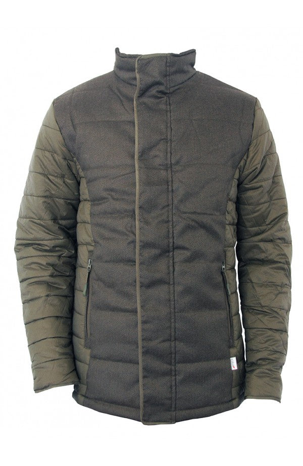 Brunner Mens Insulated Green Jacket Medium