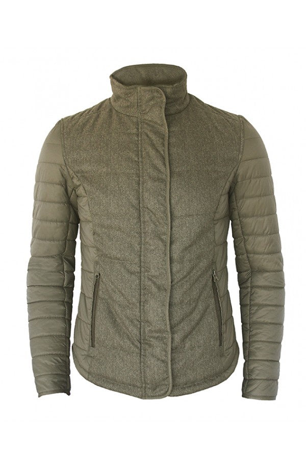 Brunner Womens Insulated Green Jacket XSmall