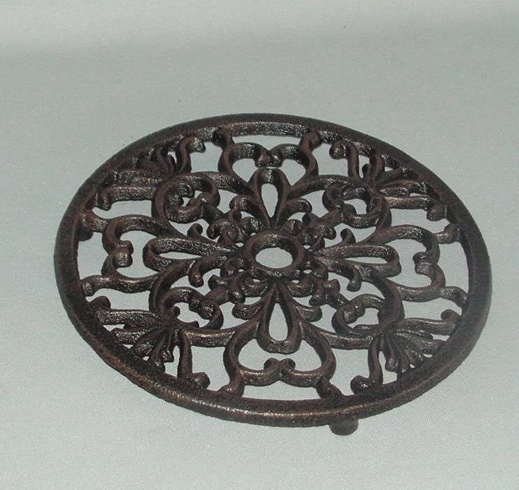 18cm Round Trivet Cast Iron