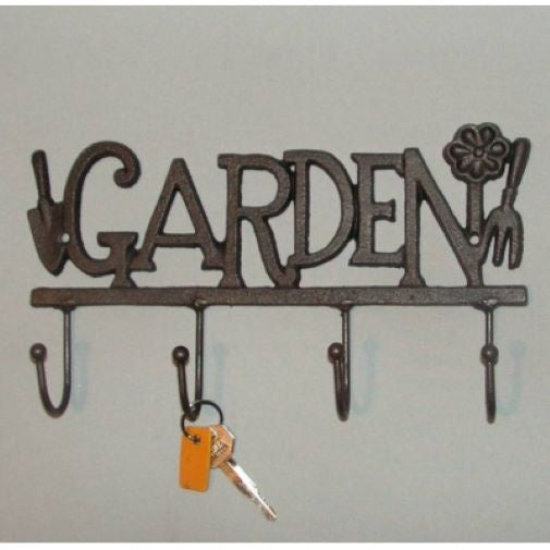 Garden Key Rack Cast Iron