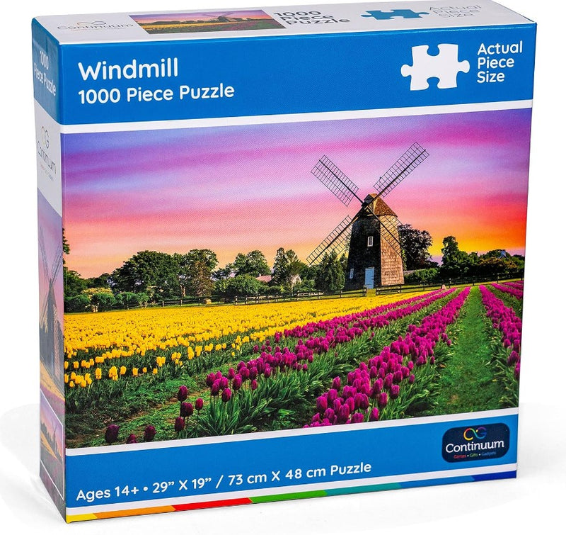 Continuum Games Wind Mill 1000 Piece Jigsaw Puzzle