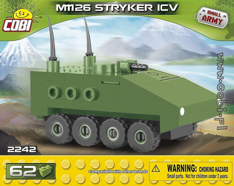 COBI-2242 | Nano Tank Strycker ICV 62PCS