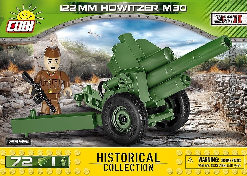 COBI-2395 | 122mm Howitzer M1938 M 72PCS