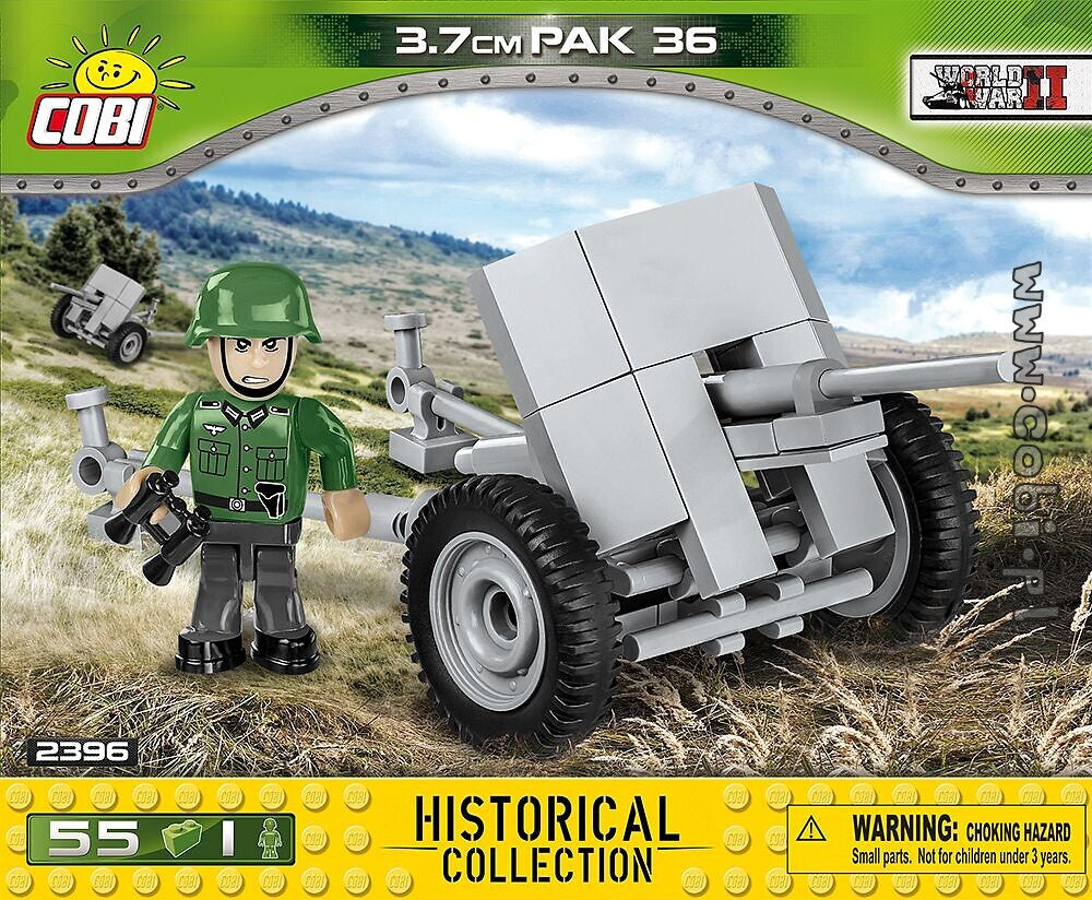 COBI-2396 | 3.7cm Pak 36 Anti-Tunk 55PCS