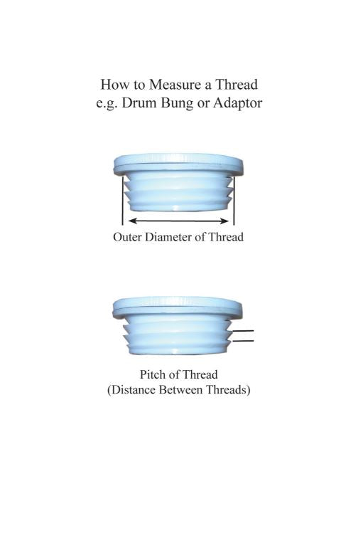 Drum Bung 2" with 3/4" insert well, White