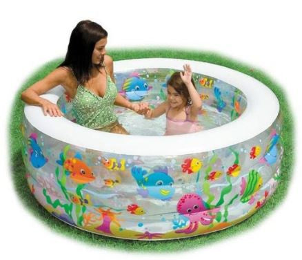 Aquarium Pool, with Inflatable Floor, 152x56cm