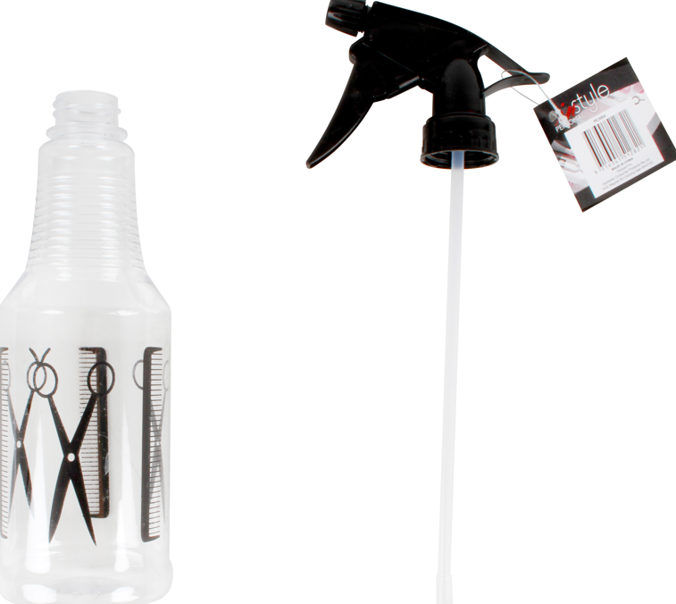 Spray Bottle 500Ml Clear Salon