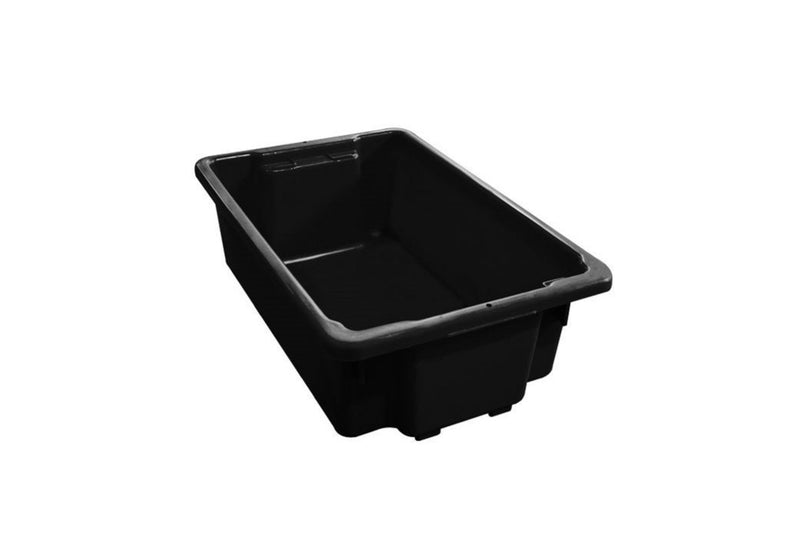 Viscount Stacka Nesta Crate, Black Recycled, 32 Lit (NO LID)