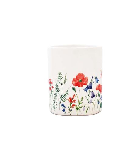 Floral Ceramic Tumbler