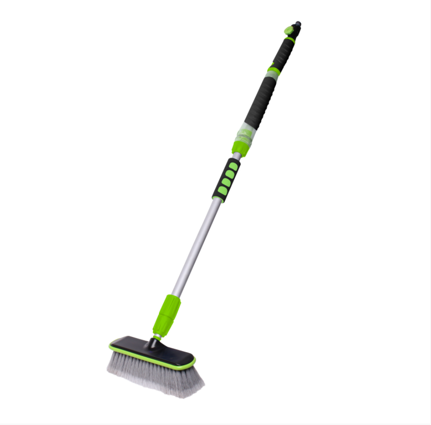 Large View Turtle Wax Suds Car Wash Brush With Built In Soap Dispenser