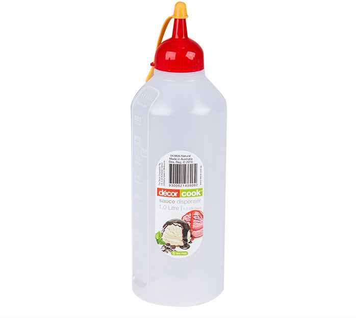 Décor Sauce Bottle, 1L