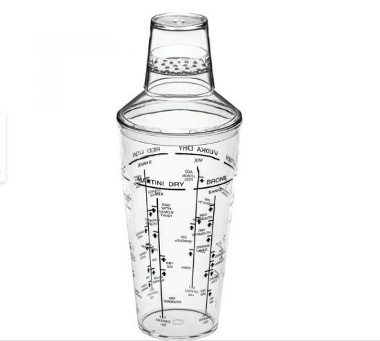 Avanti Acrylic Cocktail Shaker - 700ml