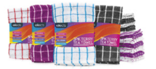 Terry Tea Towels 3 pack - SRT