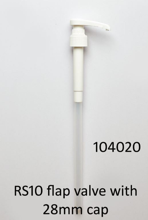 Lotion Pump 10ml Dispenser White