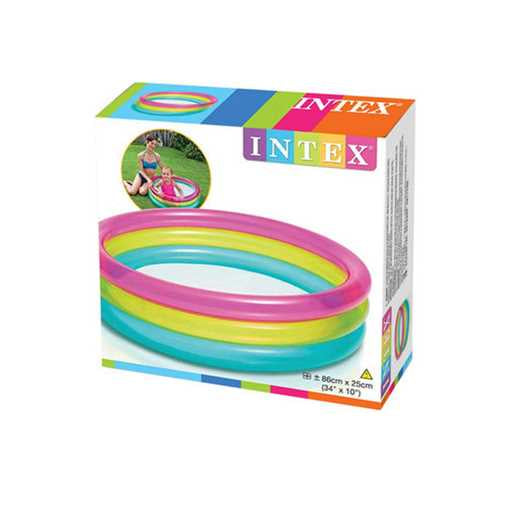 Intex Baby Pool, Rainbow 86x25cm