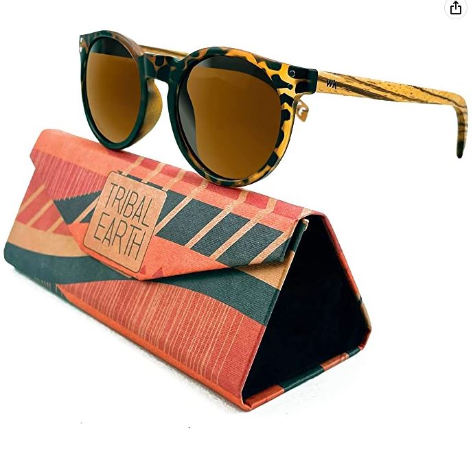 Tribal Earth Sunglasses Case