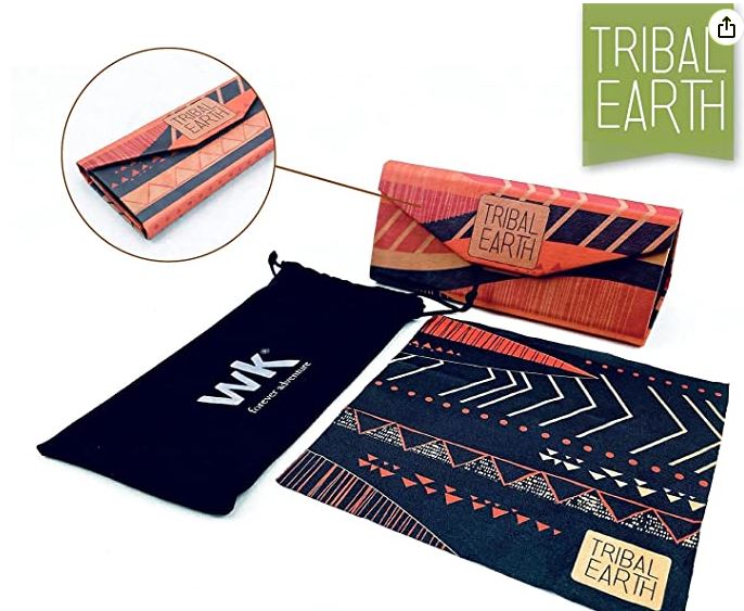 Tribal Earth Sunglasses Case