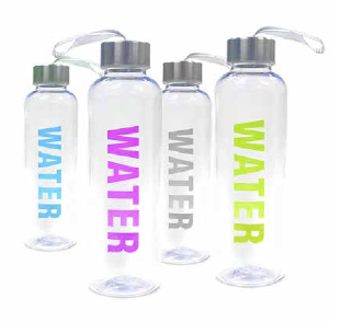 Effects Transparent Water Bottle 500ml