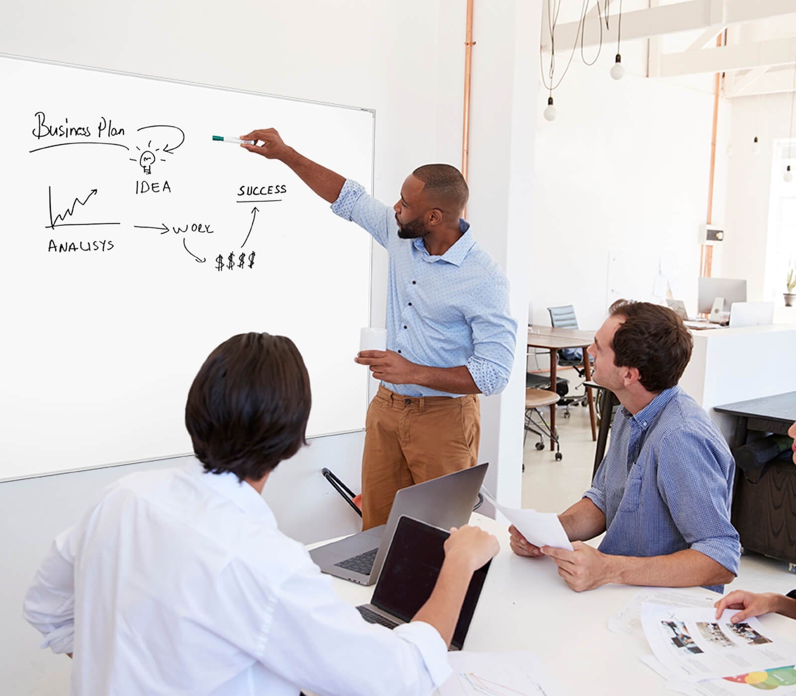 Clarity Superior Porcelain Whiteboard 900 x 1500mm