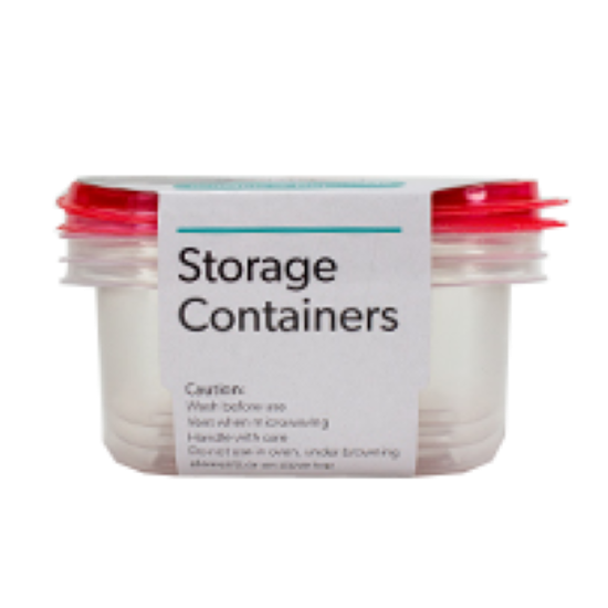 Snazzee Containers Rect 709ml 3pk