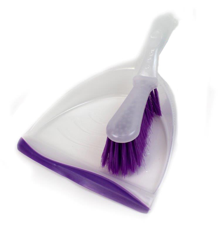 Snazzee Dustpan & Brush 3 Asst