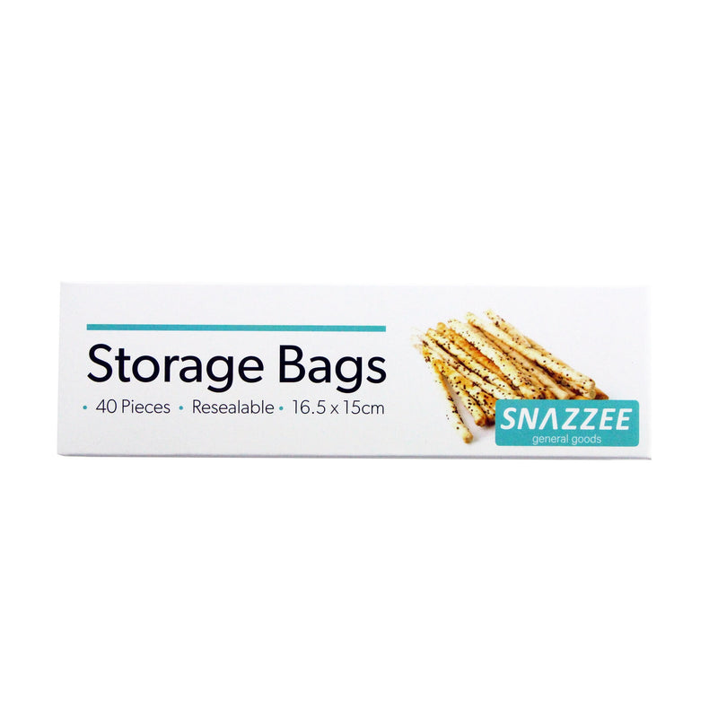 Storage Bags With Zipper 40pk