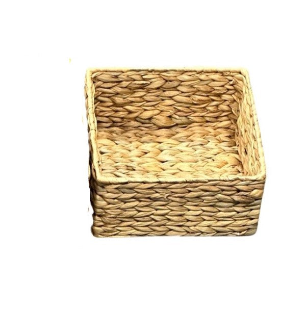 Water Hyacinth Basket Square - Small
