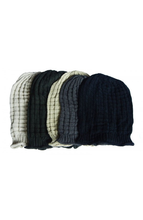 Hat Knit - Style DM01-01, Black