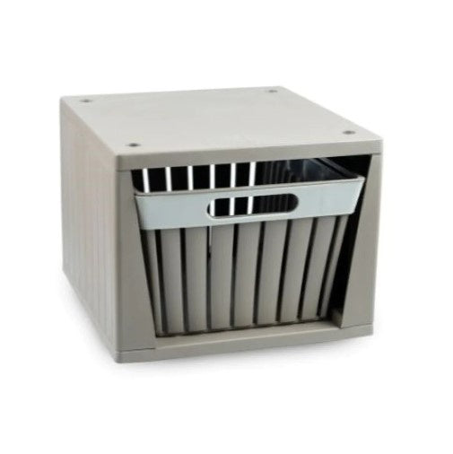 Doga Italian Storage Cube - Cappuccino